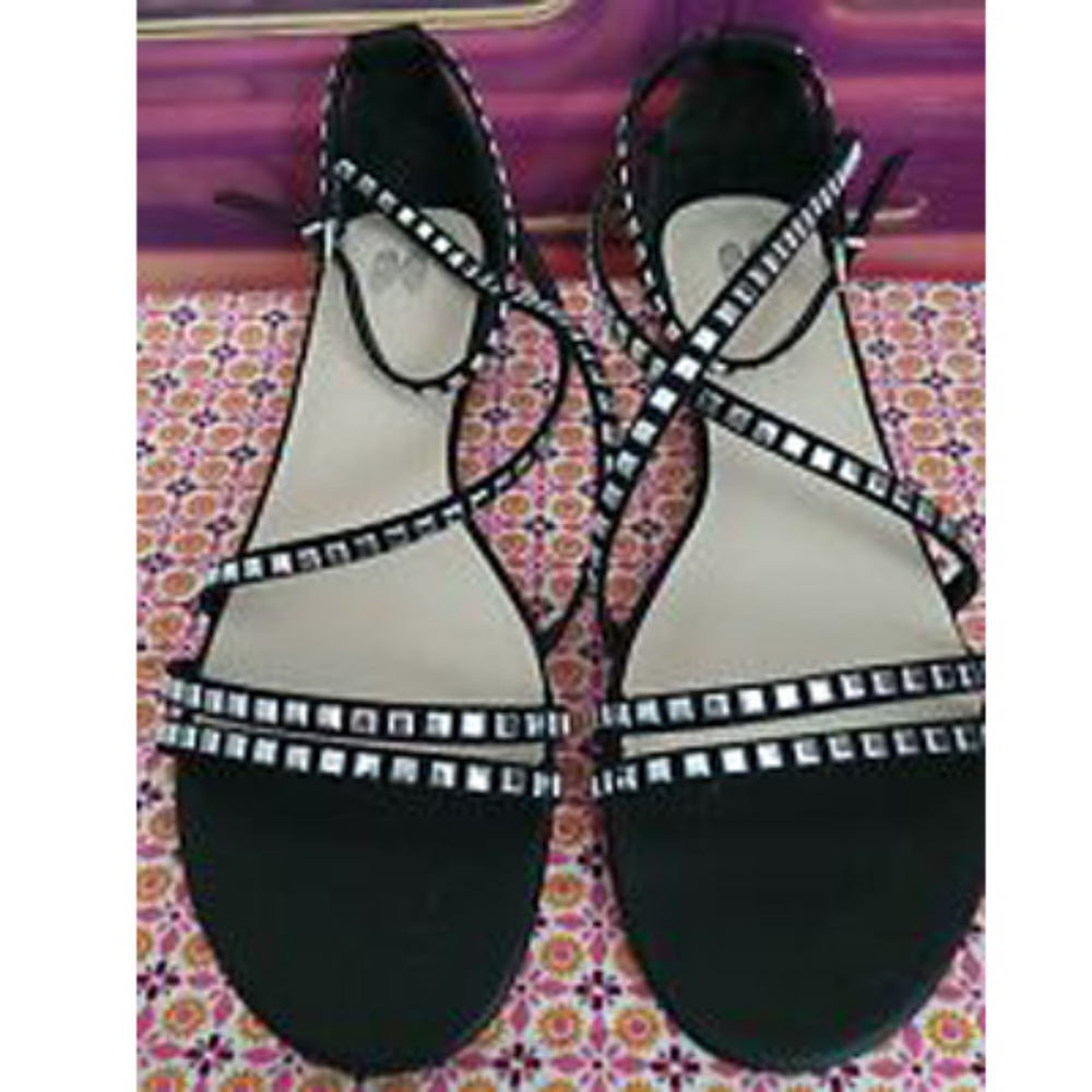 ISO-NOT FOR SALE -Victoria's Secret black sandals